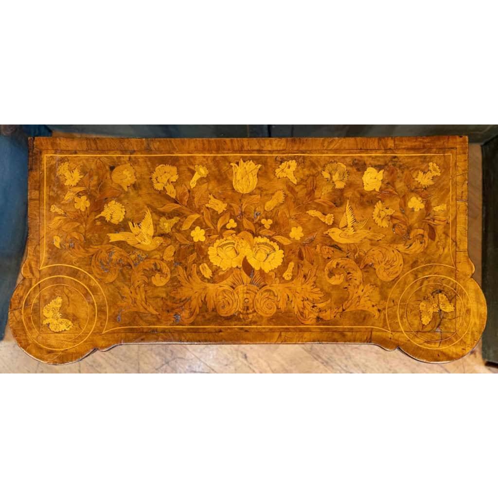 Table à Jeux En Marqueterie. XVIII ème Siècle. | Biron Table à Jeux En Marqueterie. XVIII ème Siècle.