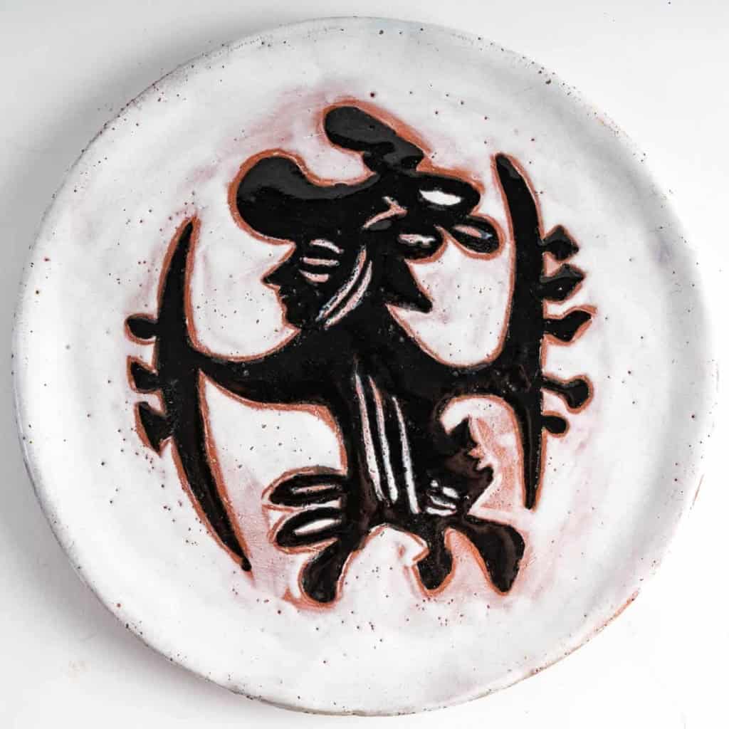 Assiette décoré d’après Jean Lurçat (1892-1966) | Biron |||