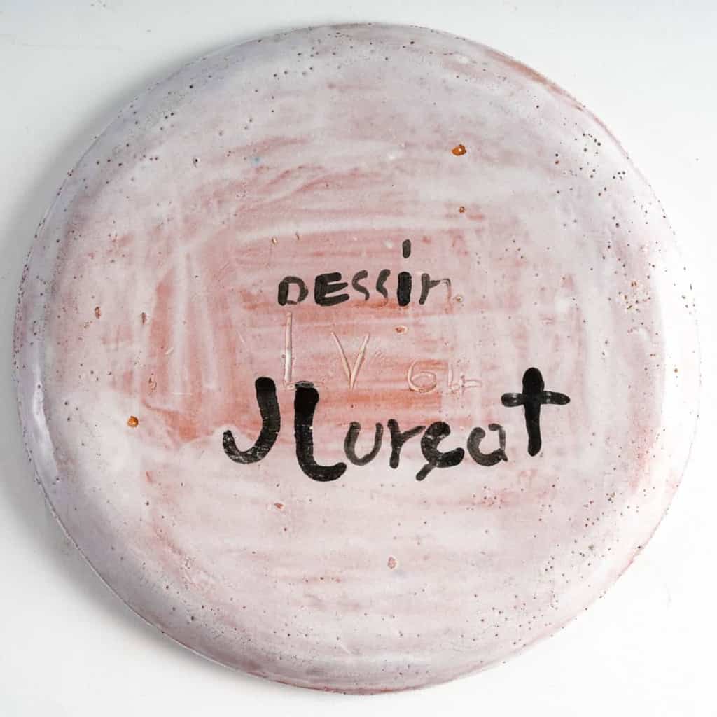 Assiette décoré d’après Jean Lurçat (1892-1966) | Biron Assiette décoré d'après Jean Lurçat (1892-1966)