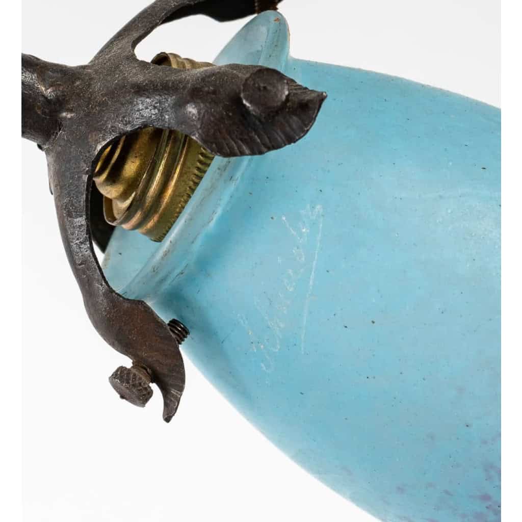 LAMPE DE SCHNEIDER ET DE KEPPEL A NANCY
