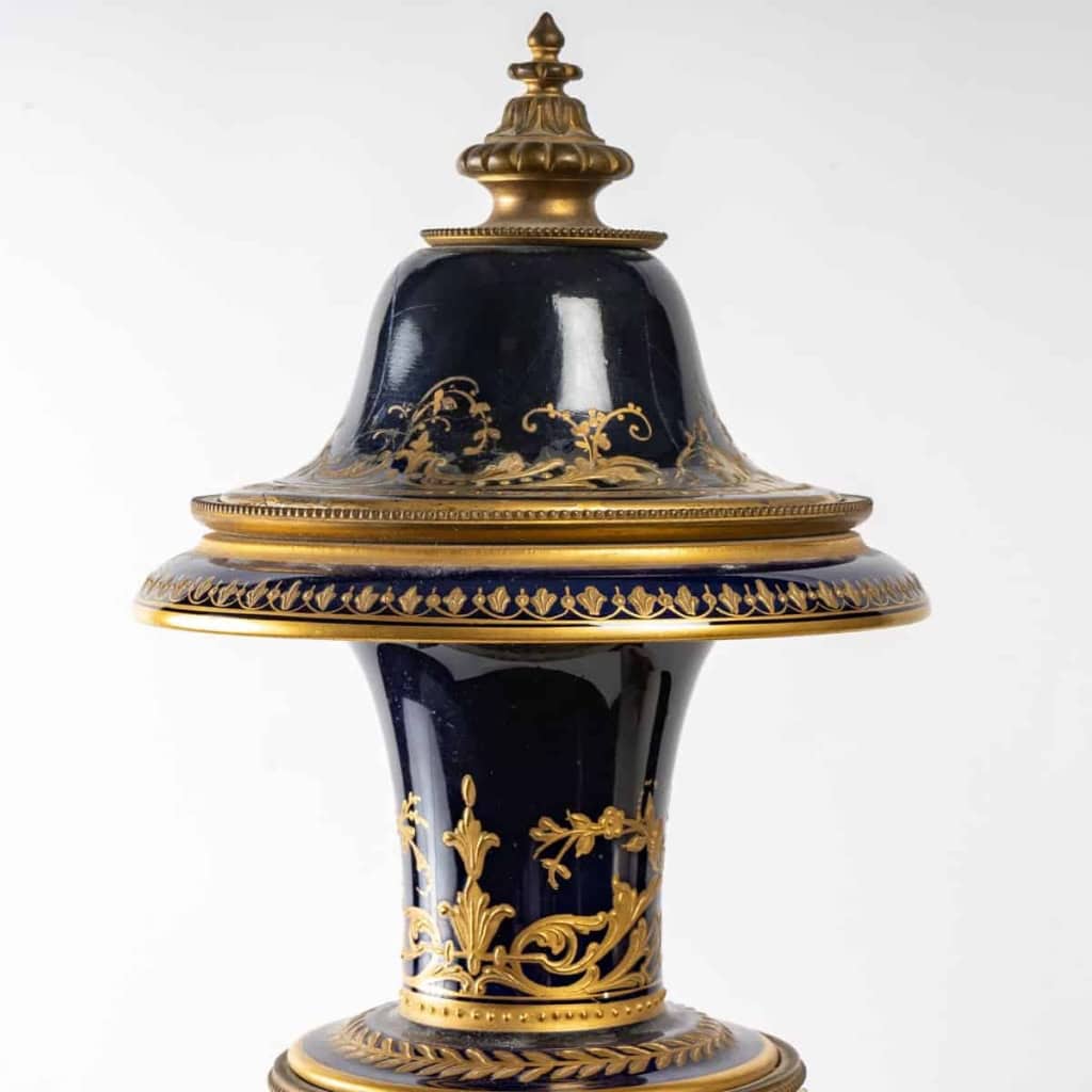 Paire de vases de Sèvres | Biron Paire de vases de Sèvres