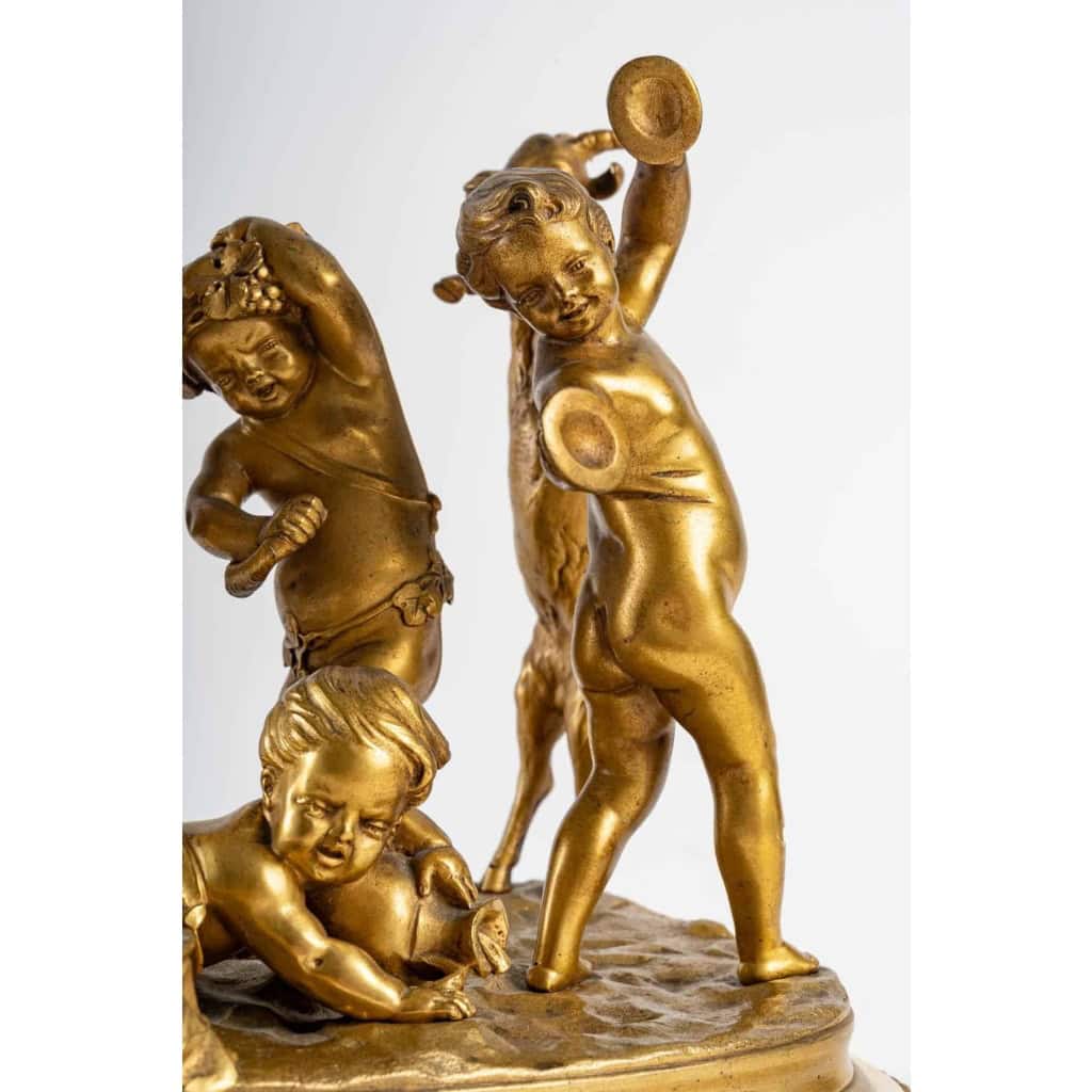 Sculpture en bronze doré, XIXème siècle | Biron Sculpture en bronze doré, XIXème siècle