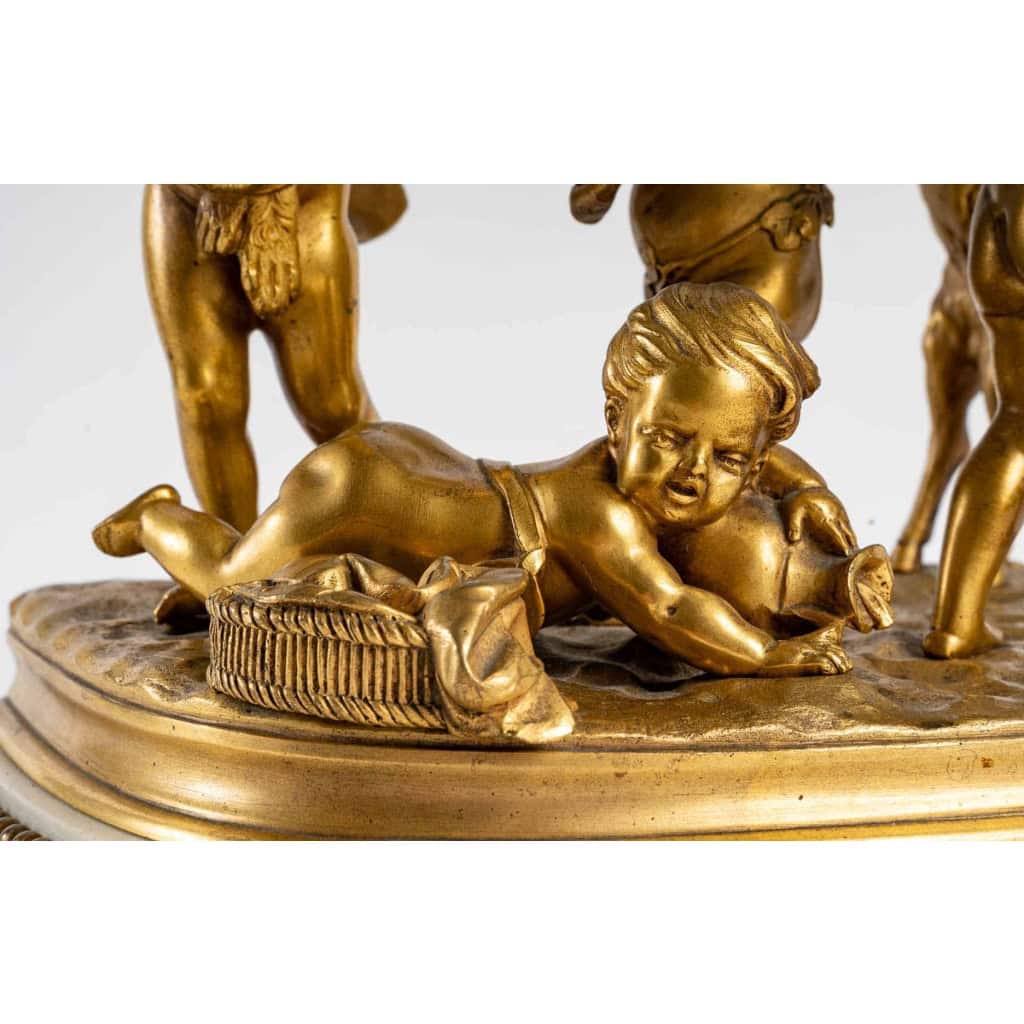 Sculpture en bronze doré, XIXème siècle | Biron Sculpture en bronze doré, XIXème siècle