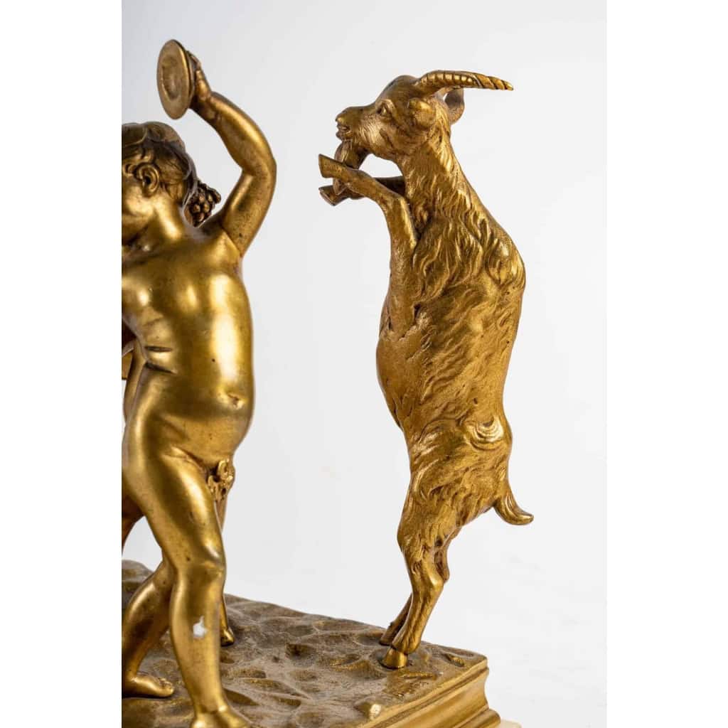 Sculpture en bronze doré, XIXème siècle | Biron Sculpture en bronze doré, XIXème siècle