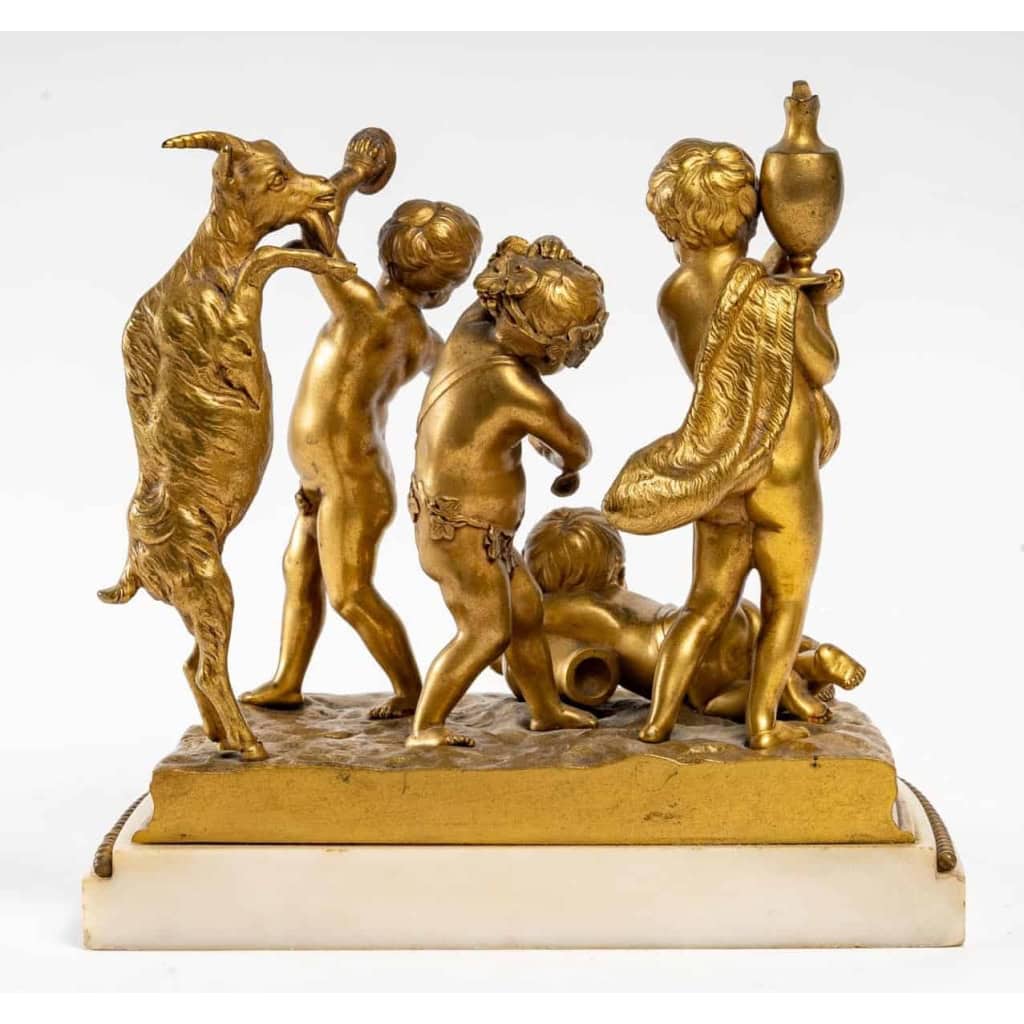 Sculpture en bronze doré, XIXème siècle | Biron Sculpture en bronze doré, XIXème siècle