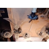 1950′ Paire d’Appliques Murano 2 Bras Cristal et Paillons d’Or | Biron 1950′ Paire d’Appliques Murano 2 Bras Cristal et Paillons d’Or