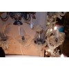 1950′ Paire d’Appliques Murano 2 Bras Cristal et Paillons d’Or | Biron 1950′ Paire d’Appliques Murano 2 Bras Cristal et Paillons d’Or