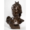Buste en bronze de Ginberten, Diane 11