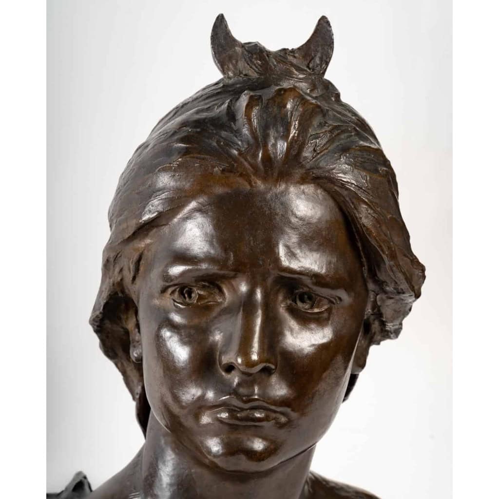 Buste en bronze de Ginberten, Diane 3