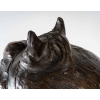 Buste en bronze de Ginberten, Diane 18