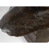 Buste en bronze de Ginberten, Diane 19