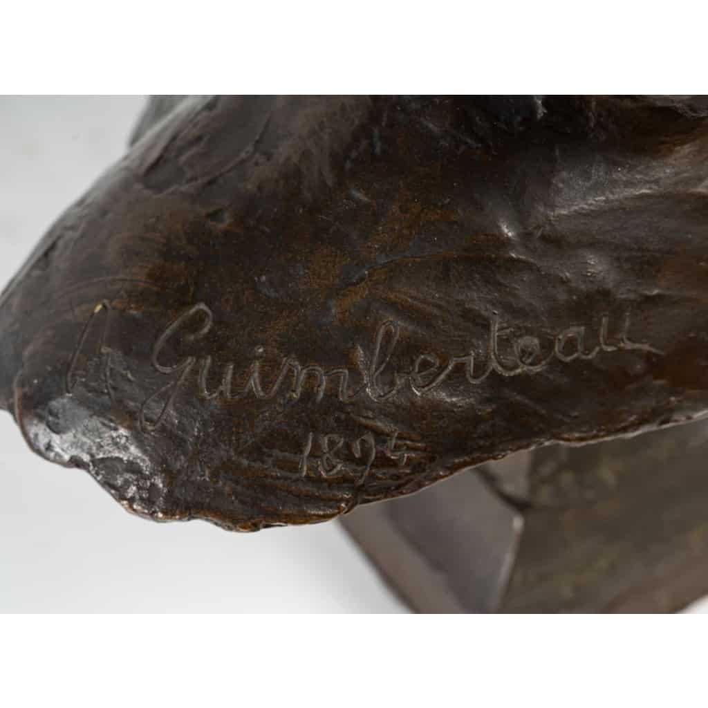 Buste en bronze de Ginberten, Diane 10