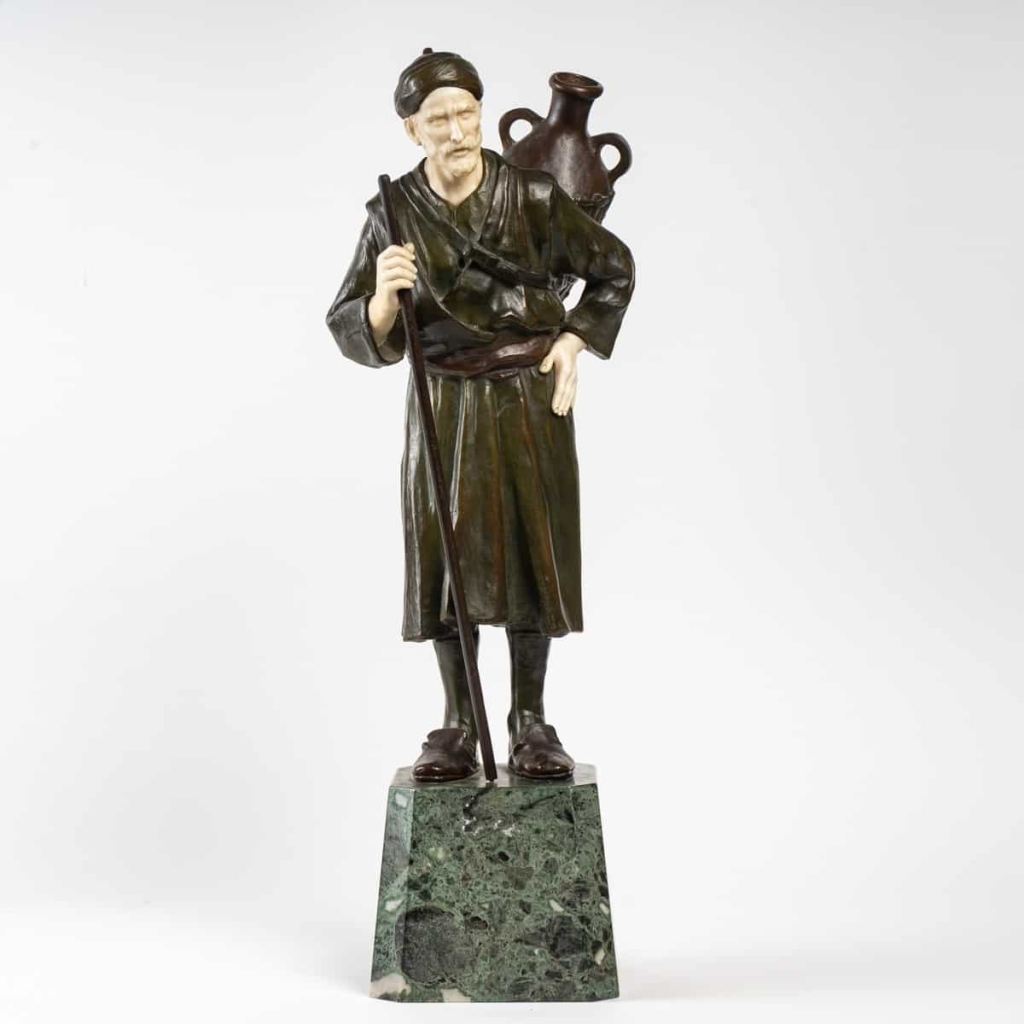 Sculpture en bronze et Ivoire d’Esther Mabel | Biron ||||||||||