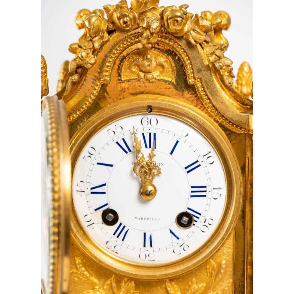 Pendule en bronze du XIXème siècle | Biron Pendule en bronze du XIXème siècle