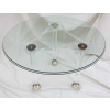 1970′ Table Ronde Altuglas et Cabochons Dorés | Biron |||||||