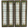 Vitrail vitraux filets et cabochons | Biron ||||