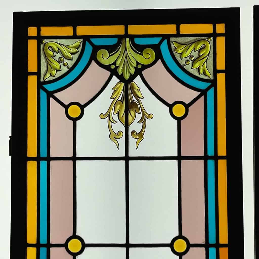 Vitrail vitraux filets et cabochons | Biron Vitrail vitraux filets et cabochons