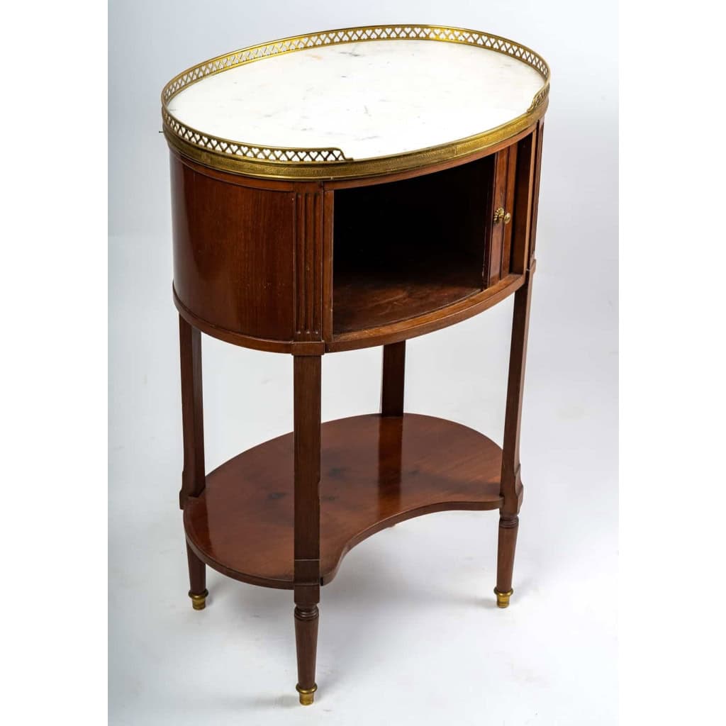 Guéridon d’époque Louis XVI estampillé de Jean François Dubut | Biron Guéridon d'époque Louis XVI estampillé de Jean François Dubut