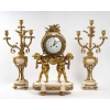 Garniture de cheminée en bronze doré | Biron |||||||||||||||||||||