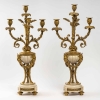 Garniture de cheminée en bronze doré | Biron Garniture de cheminée en bronze doré