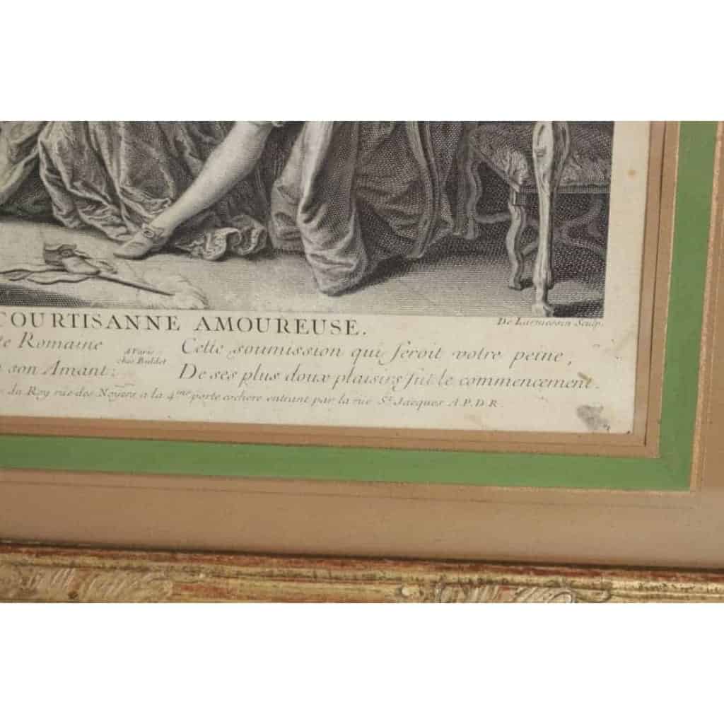 La Courtisane amoureuse. | Biron La Courtisane amoureuse.