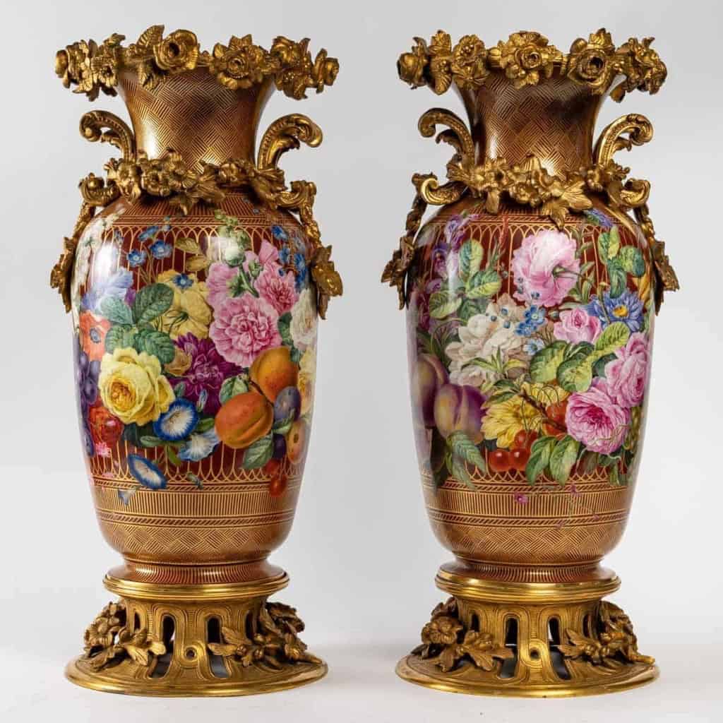 Paire de grands vases, 1830 | Biron ||||||||||||