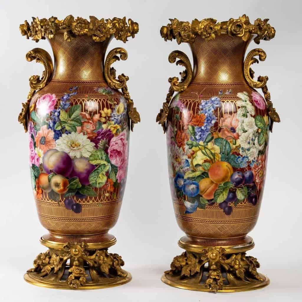 Paire de grands vases, 1830 | Biron Paire de grands vases, 1830