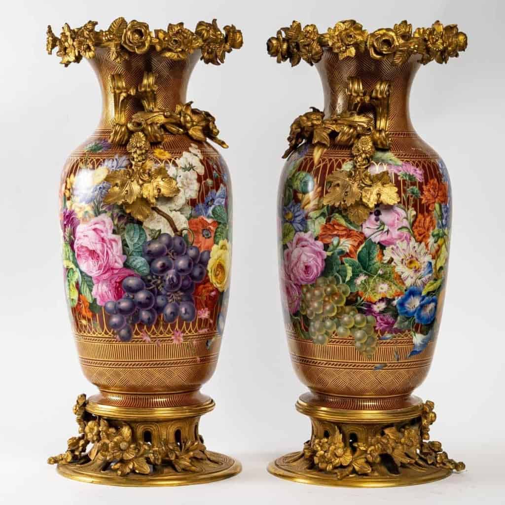 Paire de grands vases, 1830 | Biron Paire de grands vases, 1830