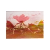 Daum Nancy : porte bouquet » rose » application | Biron Daum Nancy : porte bouquet " rose " application