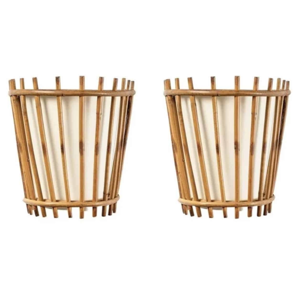 1950 Paire d’Appliques par Louis Sognot | Biron |||||