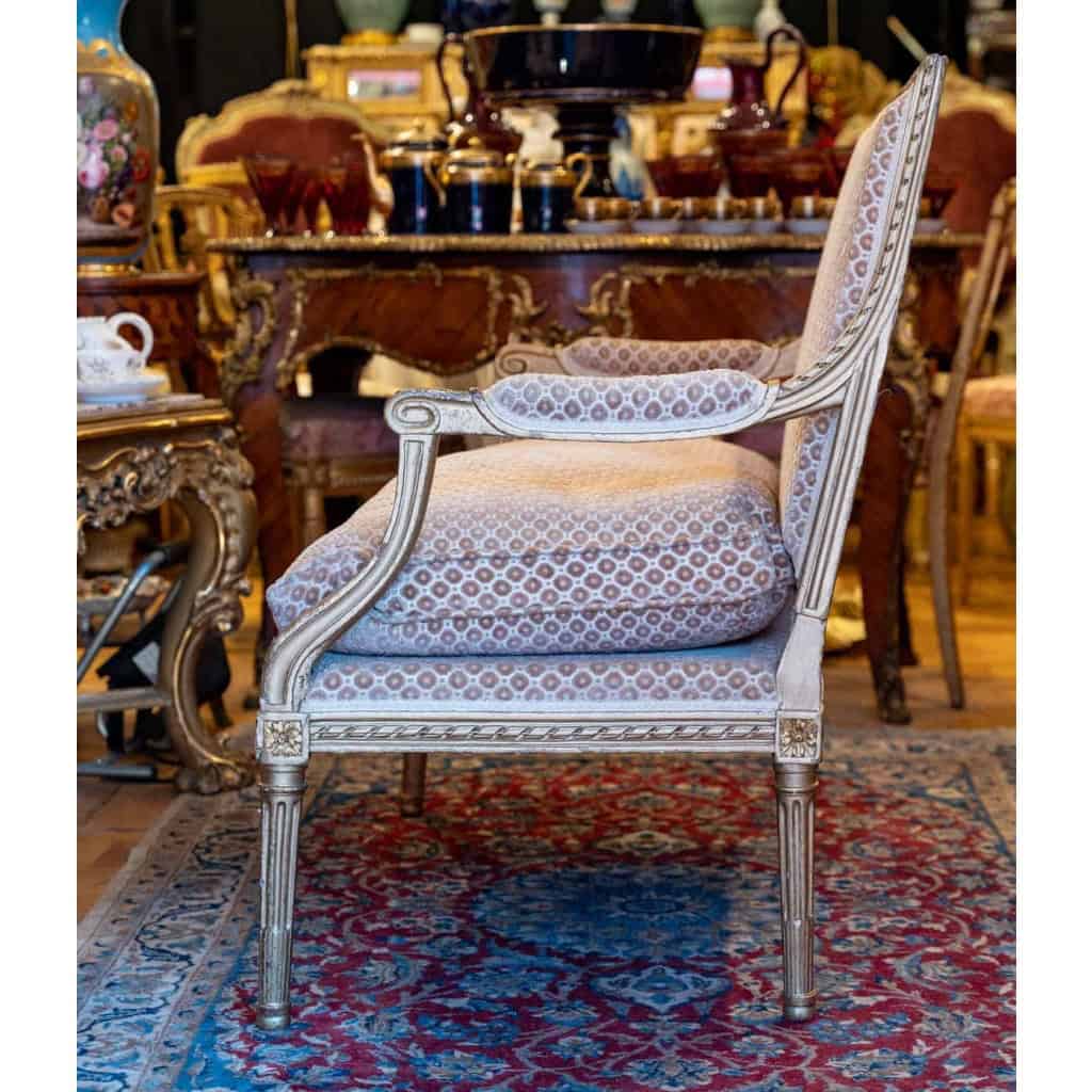 Banquette, XVIIIème siècle, Louis XVI | Biron Banquette, XVIIIème siècle, Louis XVI