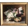 CAUCHOIX Eugène Bouquet de roses dans un panier huile sur toile signée Certificat d’authenticité | Biron CAUCHOIX Eugène Bouquet de roses dans un panier huile sur toile signée