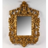 Miroir italien en bois sculpté et doré, XIXème siècle | Biron |||||||