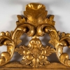 Miroir italien en bois sculpté et doré, XIXème siècle | Biron Miroir italien en bois sculpté et doré, XIXème siècle