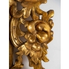 Miroir italien en bois sculpté et doré, XIXème siècle | Biron Miroir italien en bois sculpté et doré, XIXème siècle