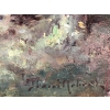 TROUILLEBERT Paul Desire Tableau 19è Ecole De Barbizon Lavandières au bord du fleuve Huile sur Toile signée