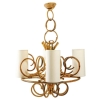 1970 Lustre en Rotin de la Maison Roche | Biron |||||