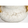 Paire de vases en Biscuit fin XIXè siècle | Biron Paire de vases en Biscuit fin XIXè siècle