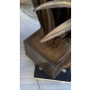 1970′ Lampadaire Palmier, en Laiton Par Barbier, Maison Jansen 3 Têtes Style Brutaliste H: 170 cm | Biron 1970′ Lampadaire Palmier, en Laiton Par Barbier, Maison Jansen 3 Têtes Style Brutaliste H: 170 cm
