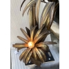 1970′ Lampadaire Palmier, en Laiton Par Barbier, Maison Jansen 3 Têtes Style Brutaliste H: 170 cm | Biron 1970′ Lampadaire Palmier, en Laiton Par Barbier, Maison Jansen 3 Têtes Style Brutaliste H: 170 cm
