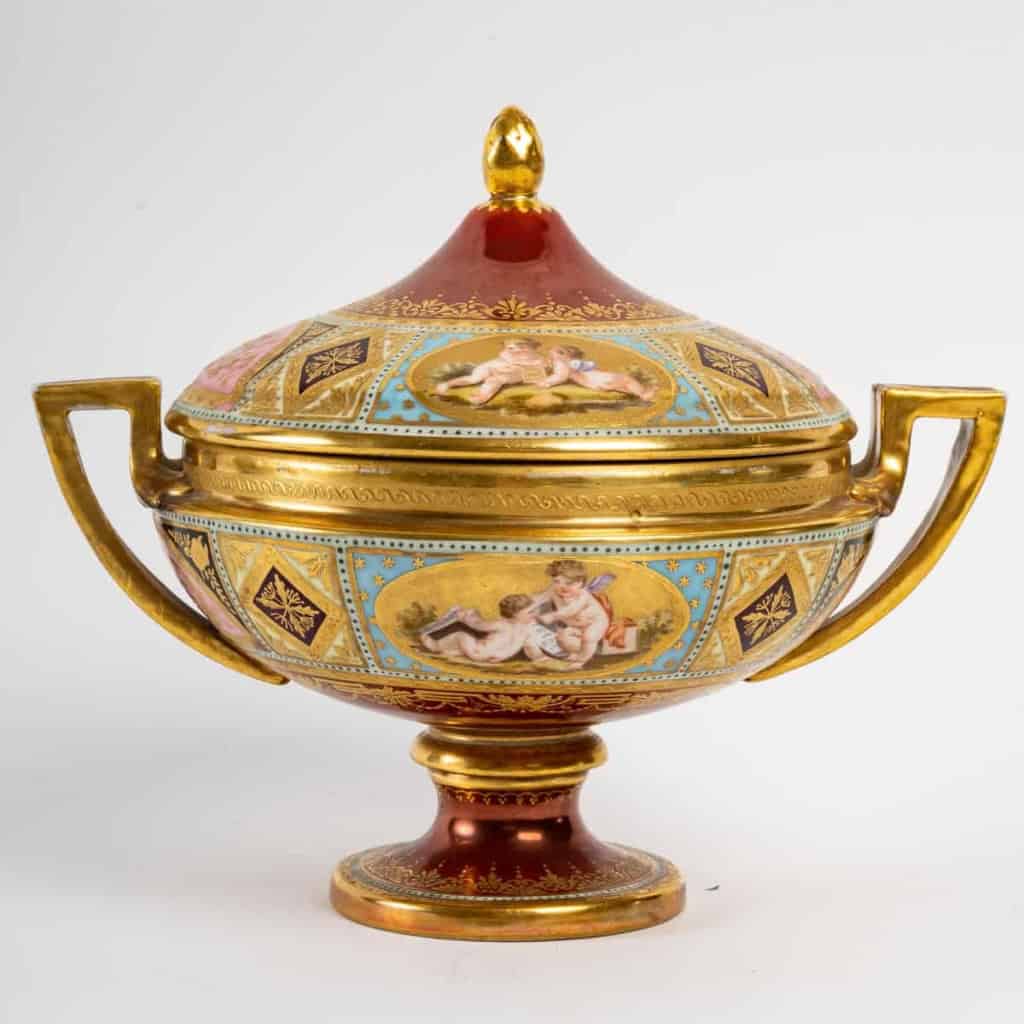 Drageoir, Vienne, XIXème siècle | Biron Drageoir, Vienne, XIXème siècle