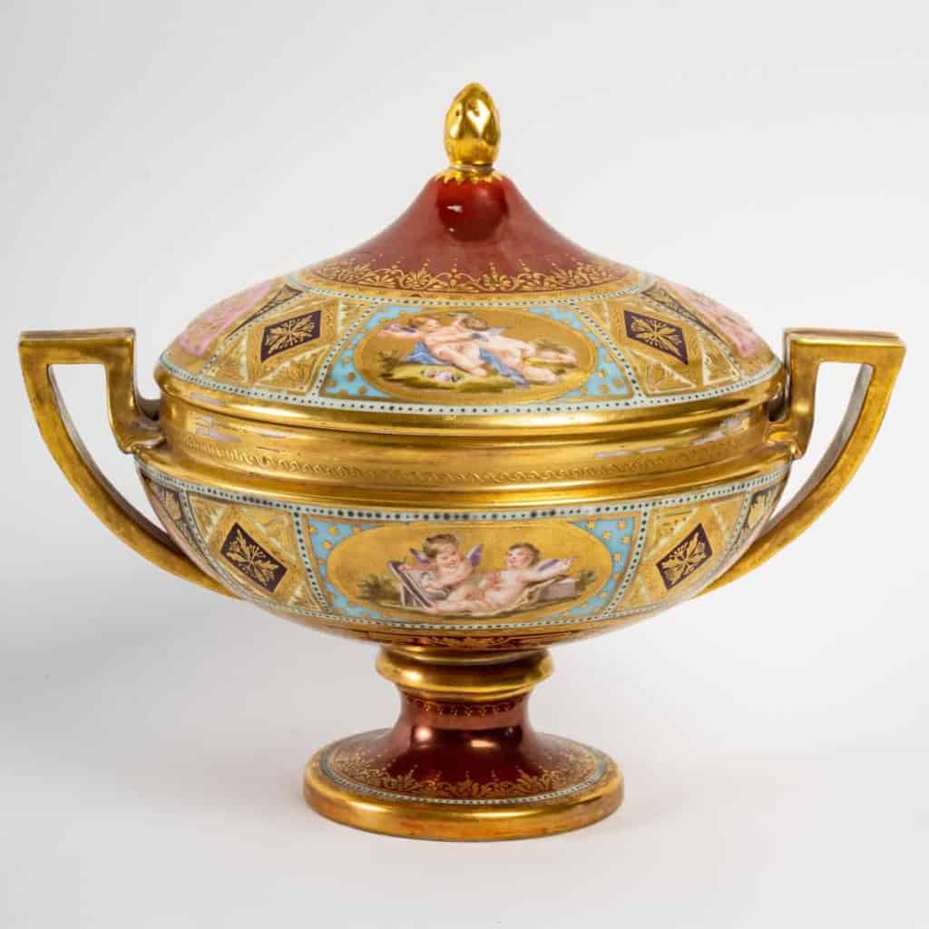 Drageoir, Vienne, XIXème siècle | Biron Drageoir, Vienne, XIXème siècle