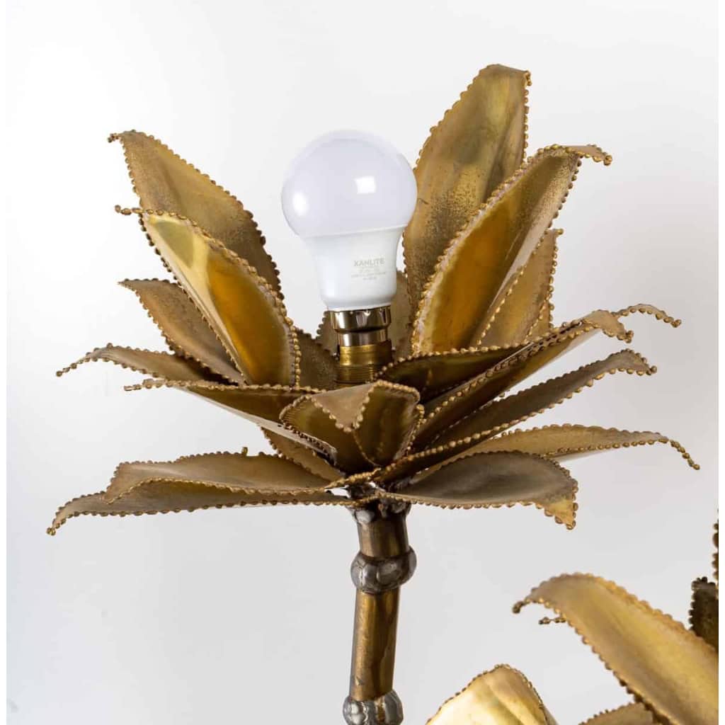 Lampe Maison Jansen en métal doré | Biron Lampe Maison Jansen en métal doré