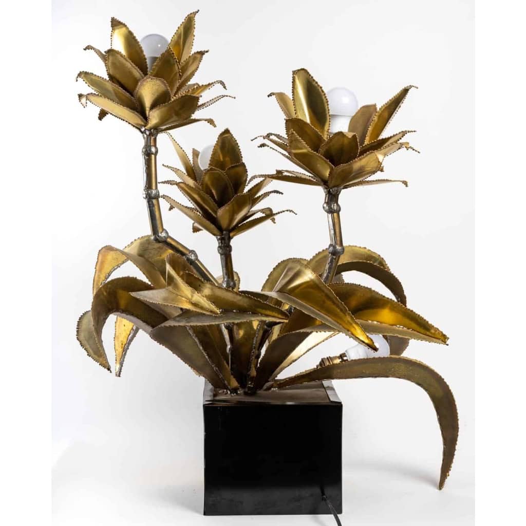 Lampe Maison Jansen en métal doré | Biron Lampe Maison Jansen en métal doré