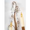 Paire d’appliques en métal doré de la maison Baguès, Milieu XXème siècle | Biron Paire d'appliques en métal doré de la maison Baguès, Milieu XXème siècle