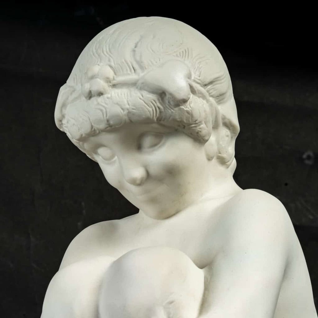 Faune assis signé Felix FEVOLA (1882-1953) | Biron Faune assis signé Felix FEVOLA (1882-1953)