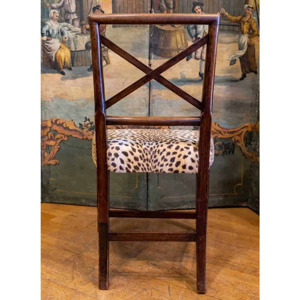 Série De 6 Chaises En Acajou. XIXème Siècle. Circa 1830 | Biron Série De 6 Chaises En Acajou. XIXème Siècle. Circa 1830