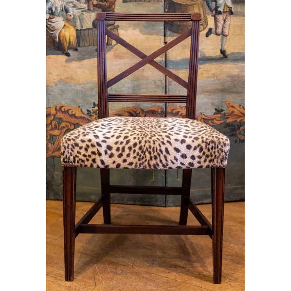 Série De 6 Chaises En Acajou. XIXème Siècle. Circa 1830 | Biron Série De 6 Chaises En Acajou. XIXème Siècle. Circa 1830