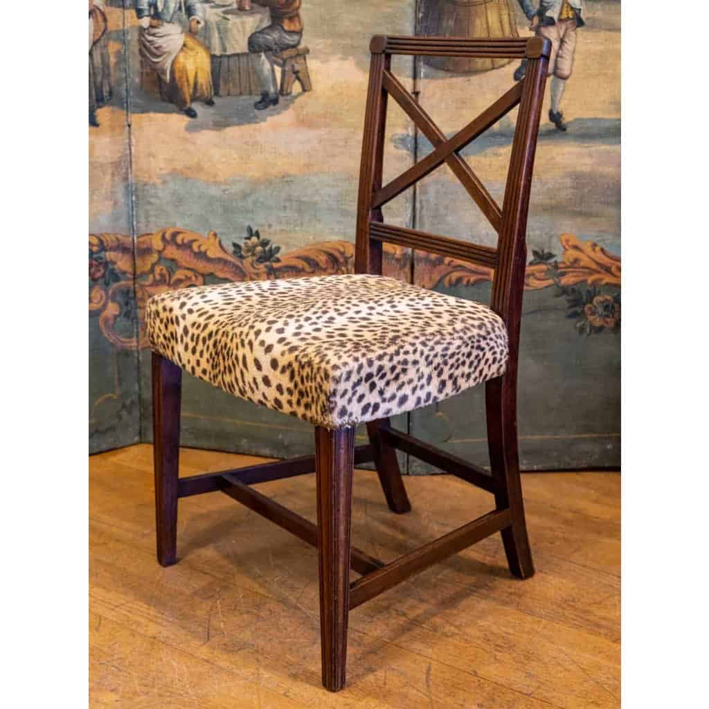Série De 6 Chaises En Acajou. XIXème Siècle. Circa 1830 | Biron Série De 6 Chaises En Acajou. XIXème Siècle. Circa 1830