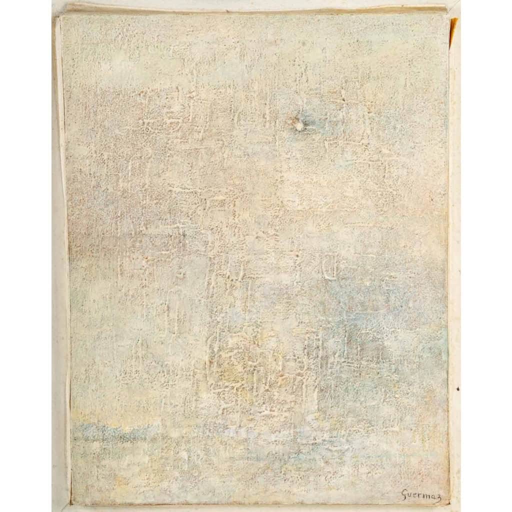 Huile sur toile, signée Abdelkader GUERMAZ (1919-1996) | Biron Huile sur toile, signée Abdelkader GUERMAZ (1919-1996)